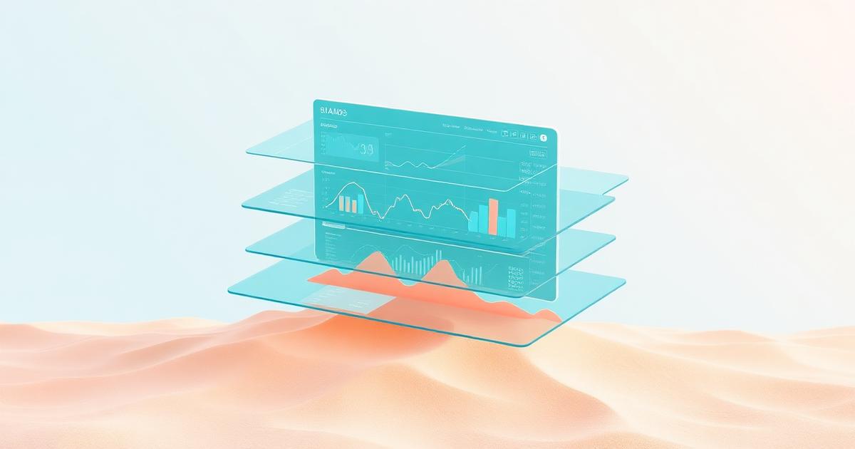 Illustration der geschichteten Plattformarchitektur im Research zur Trading-Plattform Raxon24